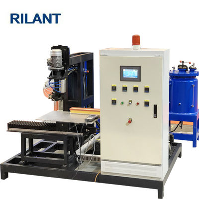 Gluing PU Filter Making Machine Isocyanate / Polyol 2200× 1300 × 1800mm Size