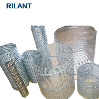 Heavy Duty Car Air Filter Making Machine For Expanded Wire Mesh Spiral Core / Tube