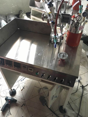 Oil Filter Heat Sealing Machine , Sealed Plate Gluing Commercial Oil Filter Machine