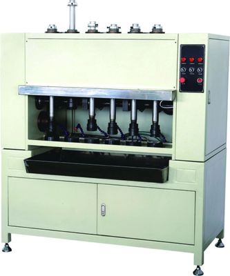 Six Station Tapping Oil Filter Production Line For Filter Cover High Efficiency