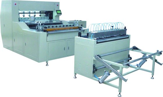 0 - 140 Pleats / Min Air Filter Pleating Machine With Pre - Slitting Conveyor