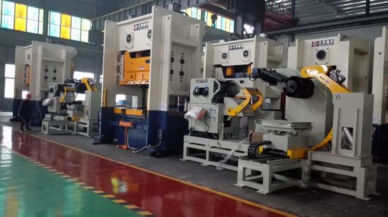 130mm Height Metal Stamping Press Machine For Filter Housing Progressive Punching