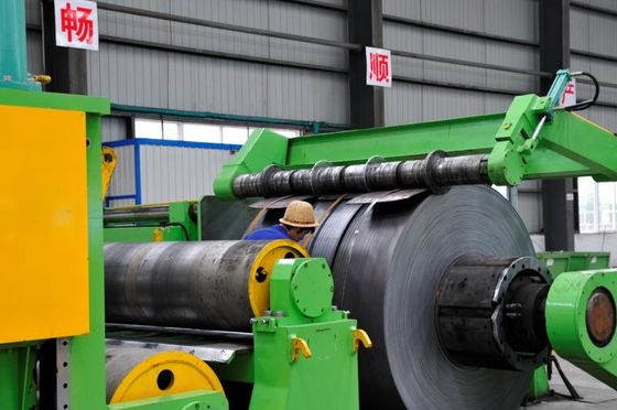 16mm X 2200mm Steel Coil Cut To Length Line Galvanized Steel Coil Slitting Machine