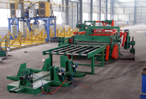CNC Steel Coil Straightening Machines , Heavy Sheet Metal Coil Cutting Machine