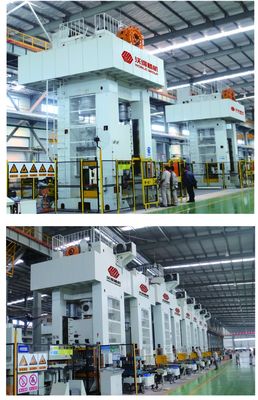 H Frame Hydraulic Punch Press Machine , High Intensity Metal Stamping Equipment