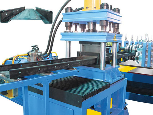 16 Rollers Cold Roll Forming Machine For Storage Shelf Bean Heavy Weight