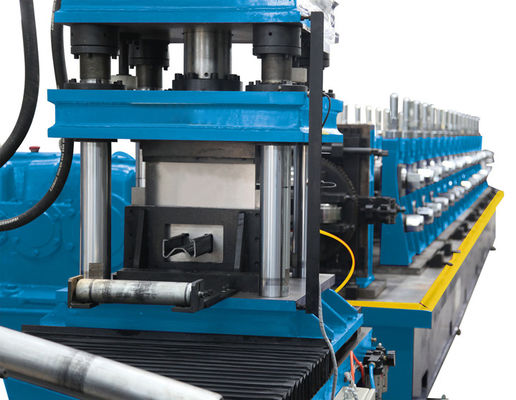 Heavy Highway Guardrail Roll Forming Machine , Crash Barrier Highway Guardrail Roll Forming Machine