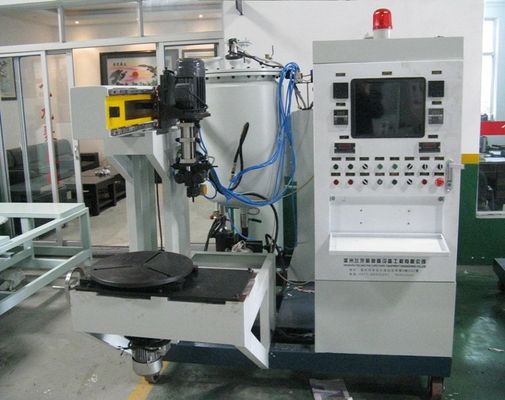 Round / Square PU Filter Making Machine Isocyanate / Polyol One Year Warranty