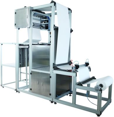 380V 140Pleats/Min Knife Pleating Machine For Wire Mesh Synthetic Fiber