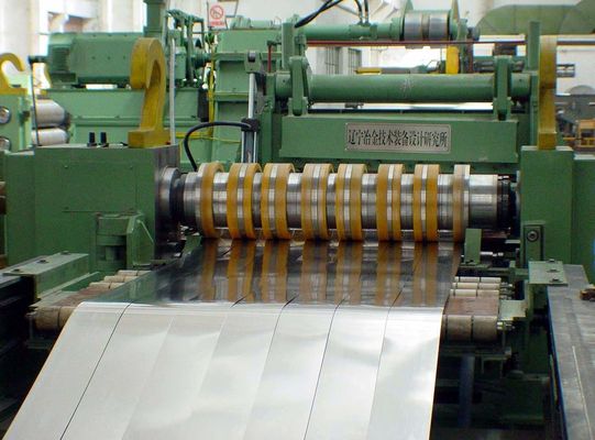 Slitting Aluminum / Steel Coil Cut To Length Line Automatic 1 Year Warranty