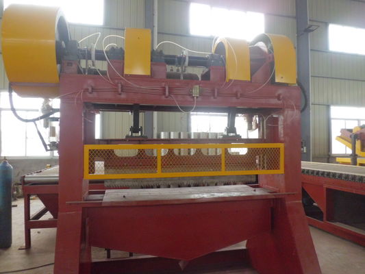 12000 * 3500 * 3000mm Rockwool Sandwich Panel Production Line For Glass Fiber Plate Making