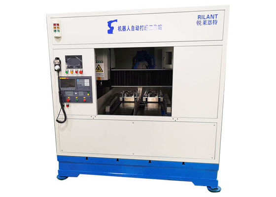 Multi Functional Edge Deburring Machine , Three Axis Automated Deburring Solutions