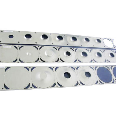 0.5 Mpa Metal Stamping Press Machine , Stainless Steel / Aluminum Sheet Metal Stamping Machine