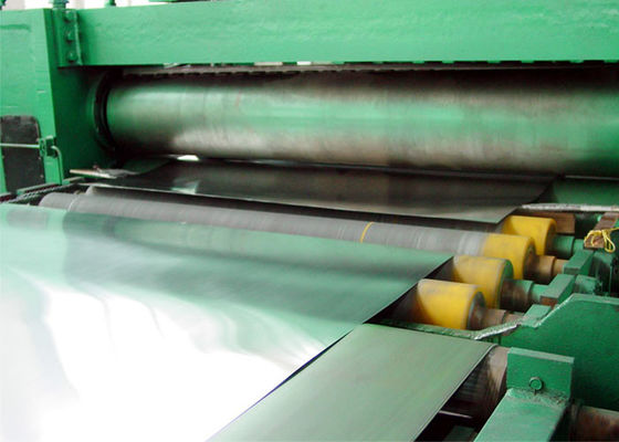 Straightening Rotary Shear Cut To Length Line High Speed For Aluminum Coil