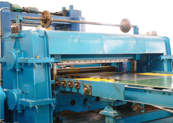 Straightening Rotary Shear Cut To Length Line High Speed For Aluminum Coil