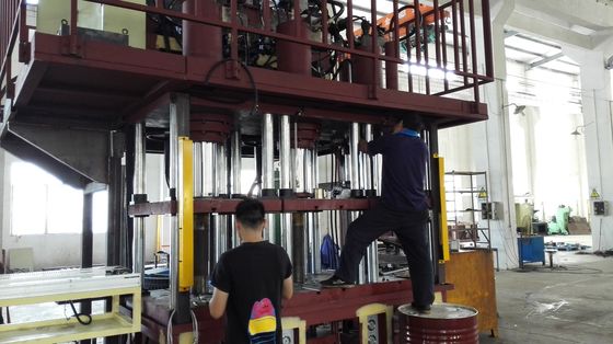 Rice Cooker Punching Hydraulic Stretching Machine , Width Edge Trimming Metal Stretching Machine