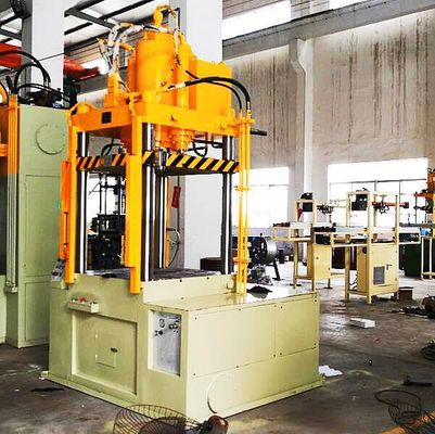 One Station Hydraulic Stretching Machine For Filter Housings Punching Line