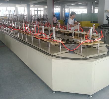 16 Station Car Air Filter Making Machine HDAF Turntable Curing Production Line