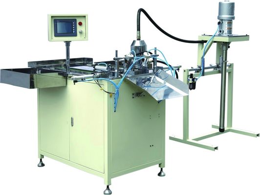 Full Auto Truck / Car Air Filter Making Machine PVC End Cap Gluing Machine