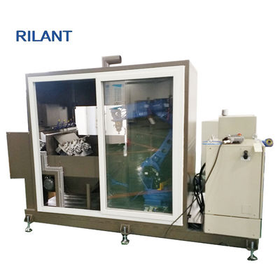 Aluminum Removing Burrs Robotic Deburring Machine Simple Operation Labor Saving