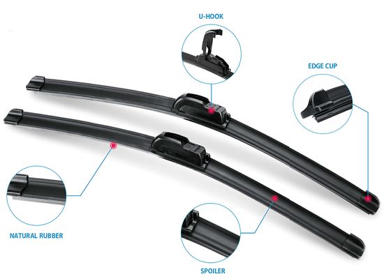 12&quot; 300mm Multifunctional Frameless Wiper Blade