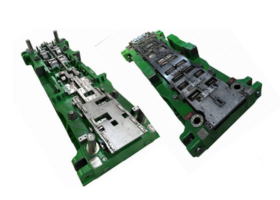 Sheet metal auto parts stamping mould with power press machine