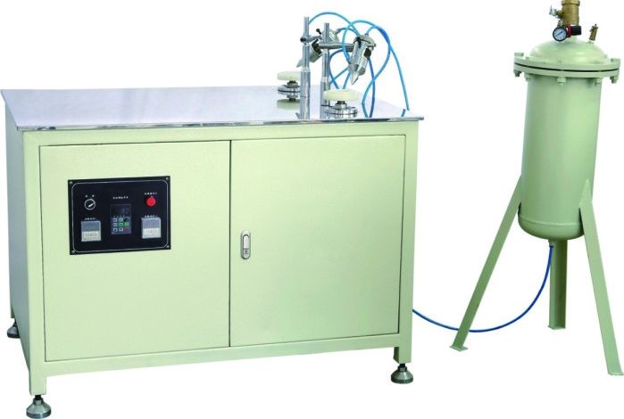Oil Filter Heat Sealing Machine , Sealed Plate Gluing Commercial Oil Filter Machine