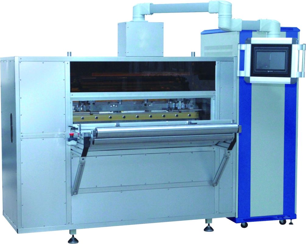 High Speed Filter Paper Pleating Machine , 380v / 50hz Rotary Pleating Machine
