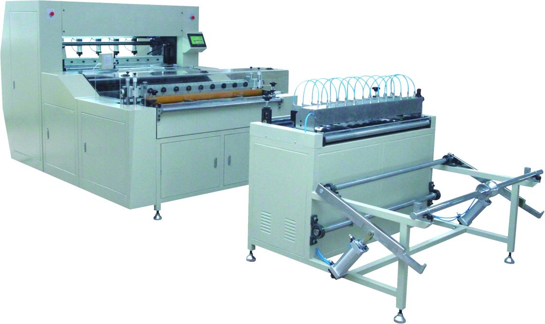 0 - 140 Pleats / Min Air Filter Pleating Machine With Pre - Slitting Conveyor
