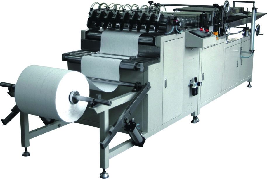 Rotary Eco Filter Pleating Machine Full Automatic 5200 × 1190 × 1170mm Size