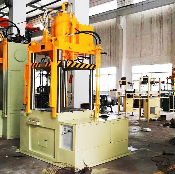 One Station Hydraulic Stretching Machine For Filter Housings Punching Line