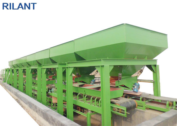 12000 * 3500 * 3000mm Rockwool Sandwich Panel Production Line For Glass Fiber Plate Making