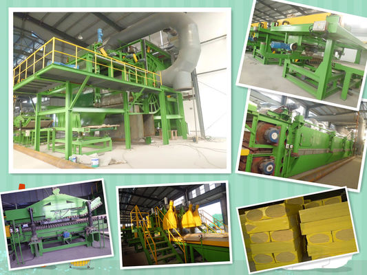 Customized Rockwool Sandwich Panel Production Line , Large Sandwich Panel Machine Line