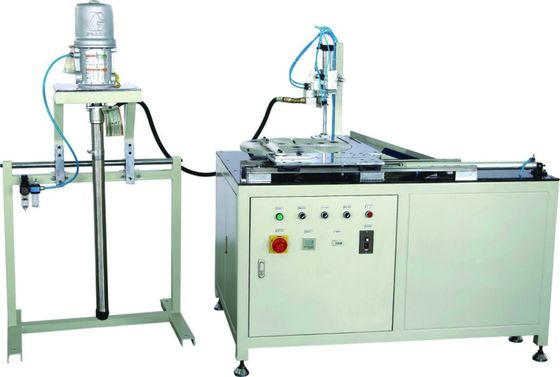 Full Auto Truck / Car Air Filter Making Machine PVC End Cap Gluing Machine