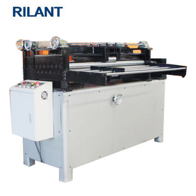 Galvanized Metal Slitter Machine , Metal Cutting Machine Metal Straightening Machine