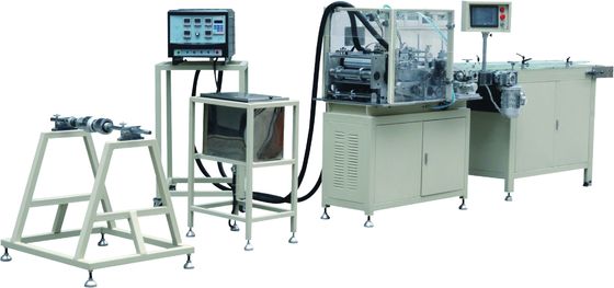 Panel Paper Filter Manufacturing Machines , 0.6Mpa Industrial Pleating Machine