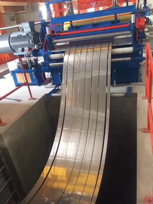 Cold Rolled Thick Plate Steel Coil Cut To Length Line 63m * 12m Size 20T Weight