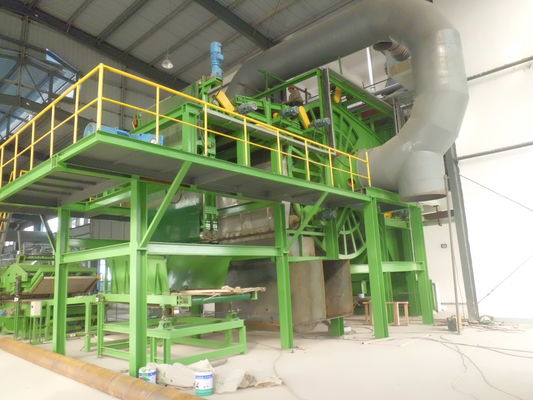 50Hz Rockwool Sandwich Panel Production Line , Continuous Mineral Wool Sandwich Panel Production Line